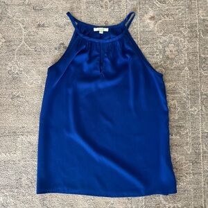 Jade Brand Flowy Top size S in Royal Blue